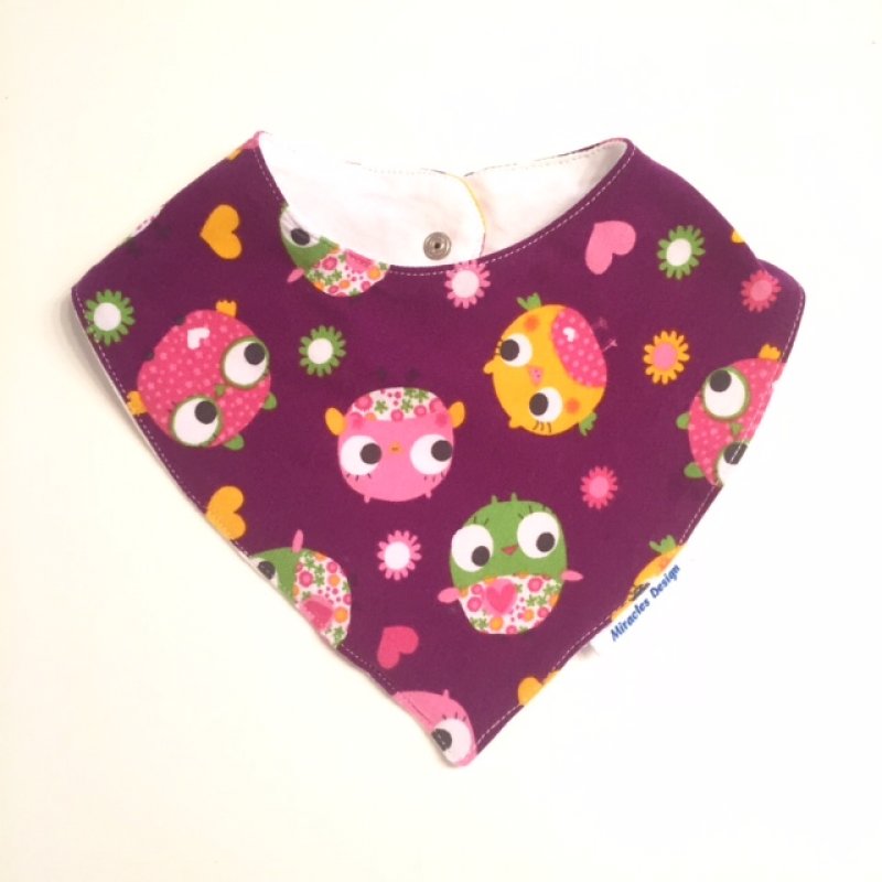 Bib Owl lilac