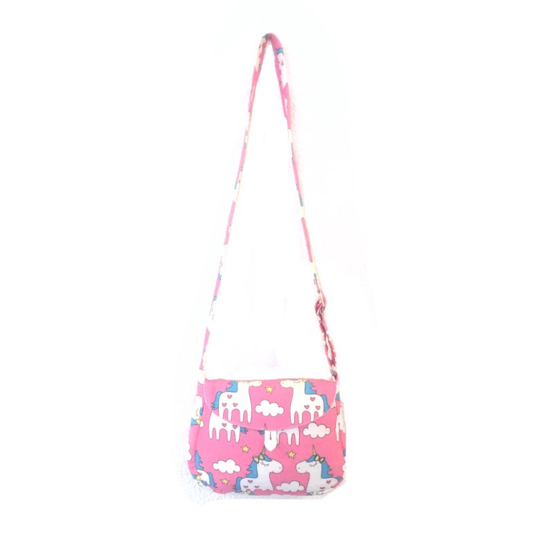 Handtasche Unicorns pink