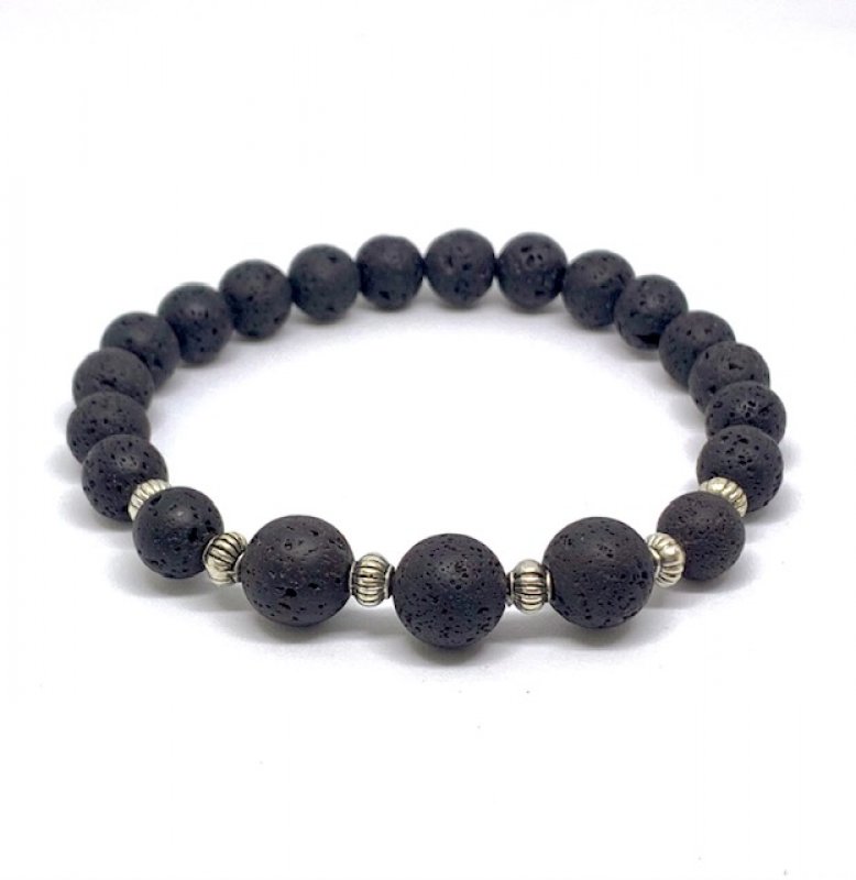 SOULMATE Bracelet with Lava Stone