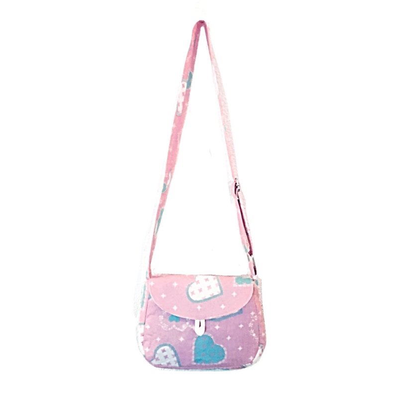 Handtasche HERZEN pink