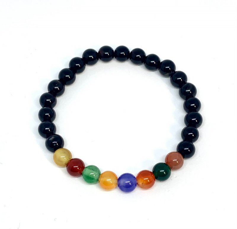 Armband Achat multicolor